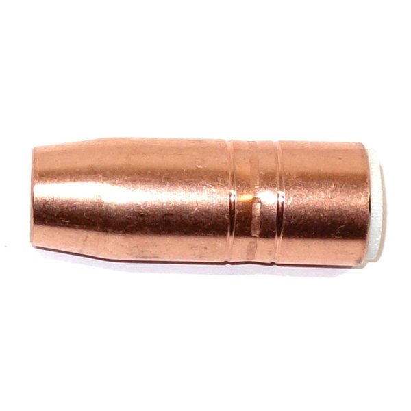 Parker Torchology Tregaskiss Style Nozzle, HD, Slip-On, Copper, 5/8" with 1/8" Recess, Short Taper P401-6-62